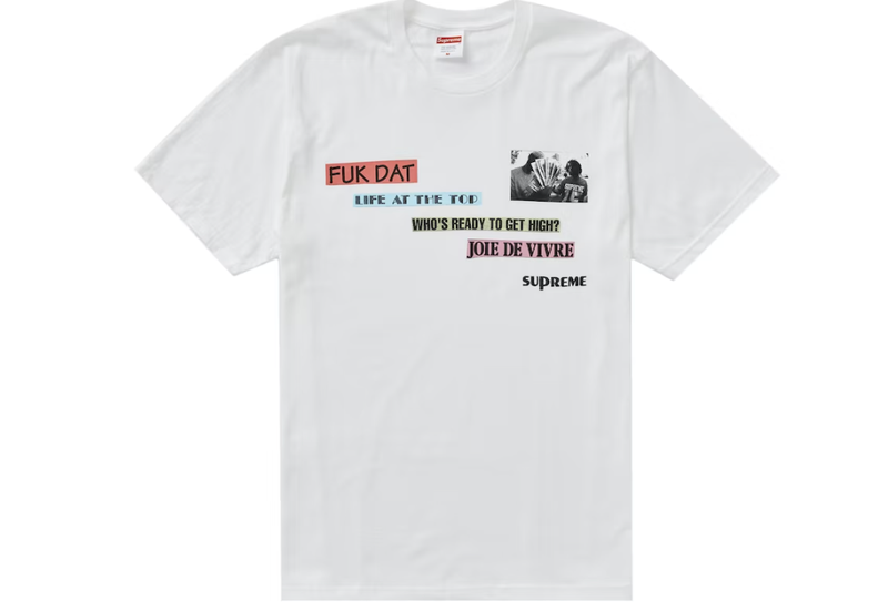 Supreme Joie De Vivre Tee White