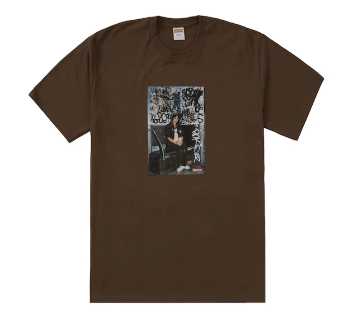 Supreme Lady Pink Tee Brown