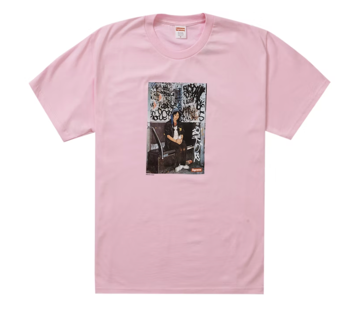 Supreme Lady Pink Tee Light Pink