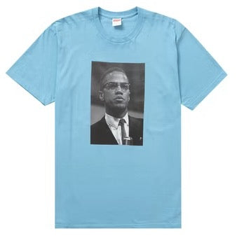 Supreme Roy DeCarava Malcolm X Tee Light Slate