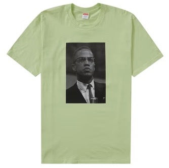 Supreme Roy DeCarava Malcolm X Tee Pale Mint