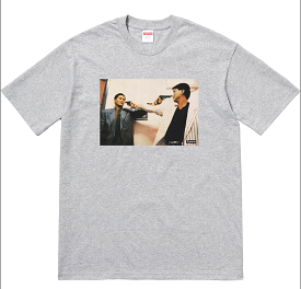 Supreme The Killer Trust Tee Heather Grey