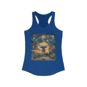 Taurus zodiac Women's Ideal Racerback Tank