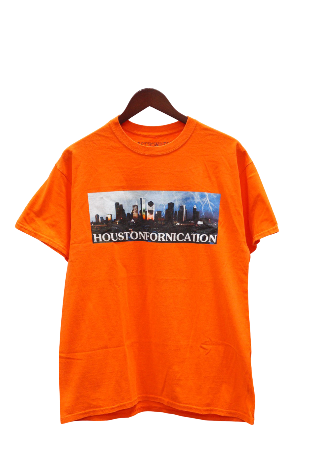 Travis Scott Astroworld Houston Exclusive Tee Orange