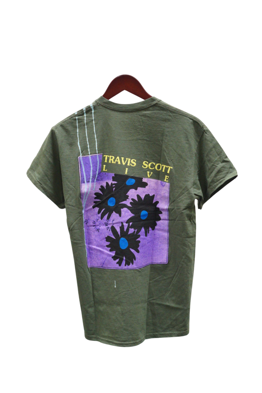 Travis Scott Astroworld Live In Europe Green Tee