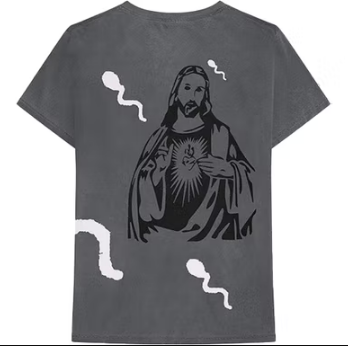 Travis Scott Astroworld Stop Tryna Be God Reversible Tee Grey