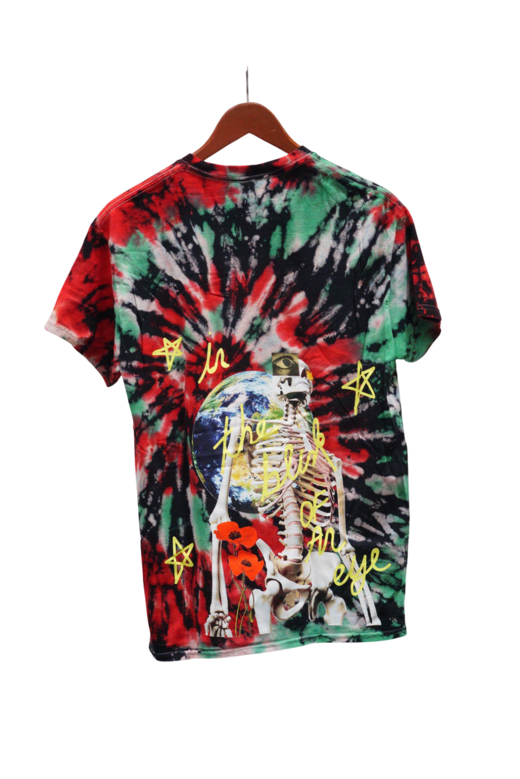 Travis Scott Blink Of An Eye Europe Tour Tee Tie-Dye