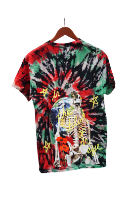 Travis Scott Blink Of An Eye Europe Tour Tee Tie-Dye