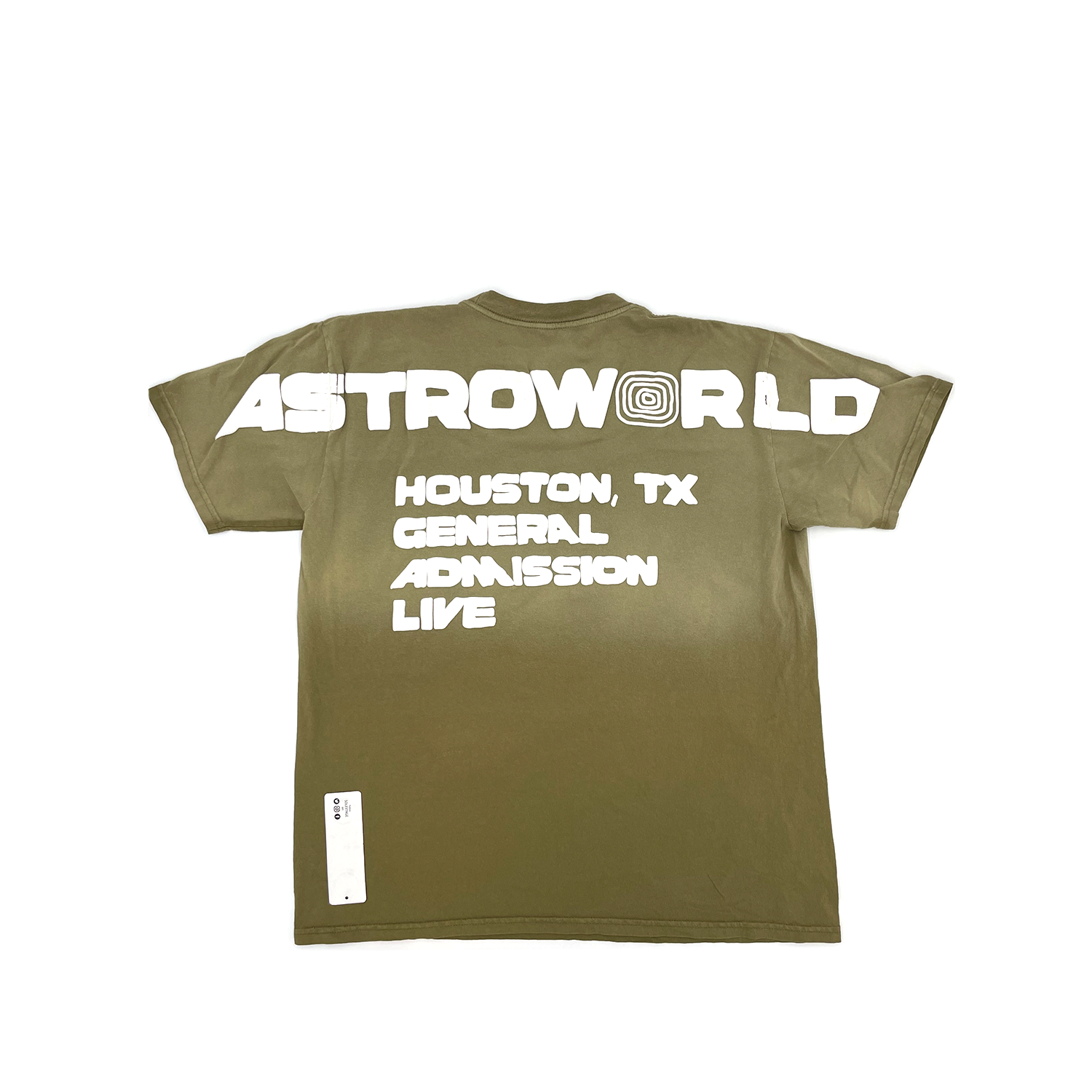 Travis Scott Eye Tee Olive Green