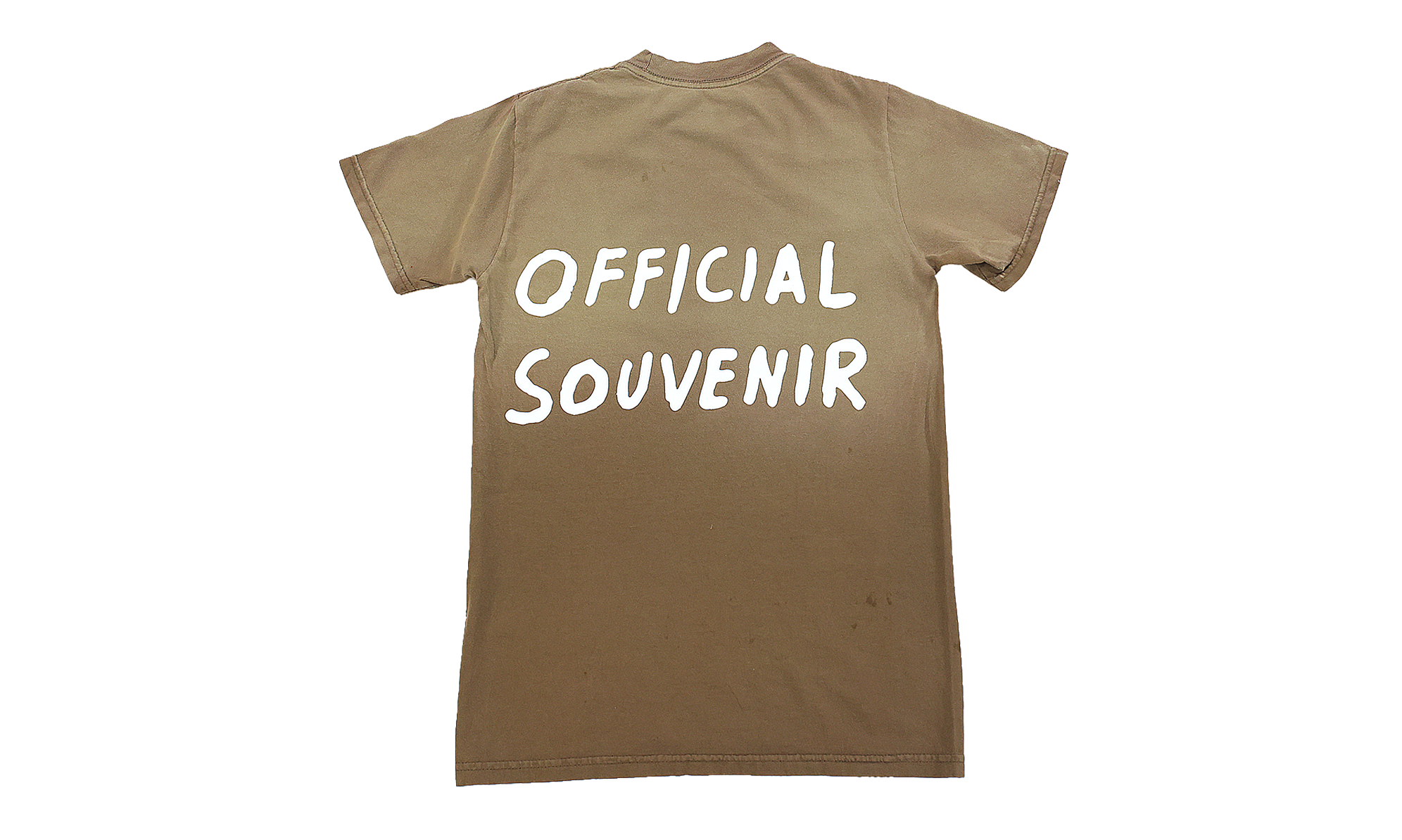 Travis Scott Official Souvenir Tee Brown