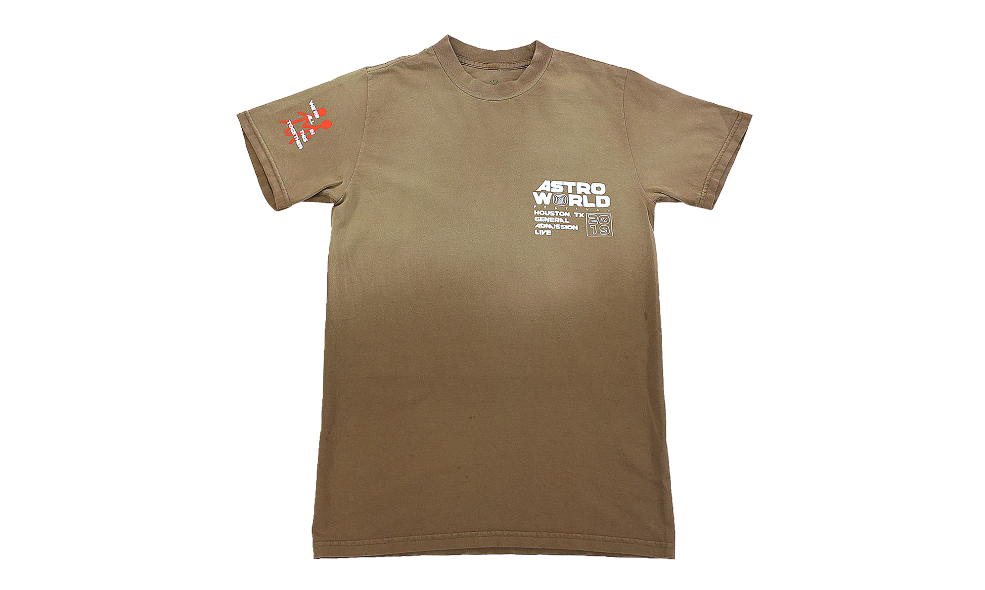 Travis Scott Official Souvenir Tee Brown