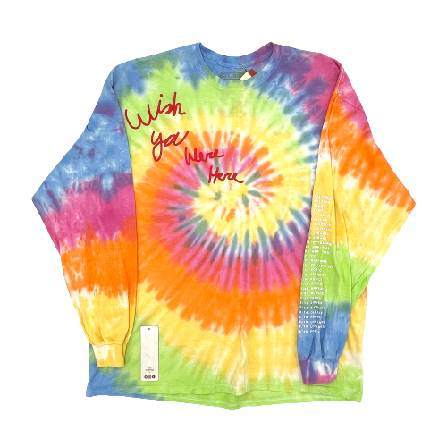 Travis Scott Wish You Were Here Popcorn L/S Tie-Dye Tee