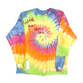 Travis Scott Wish You Were Here Popcorn L/S Tie-Dye Tee