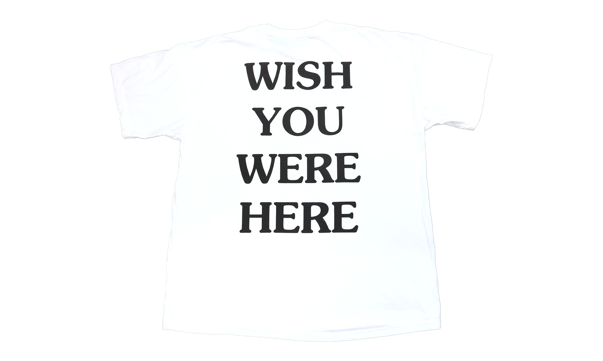 Travis Scott Wish You Were Here Tee White