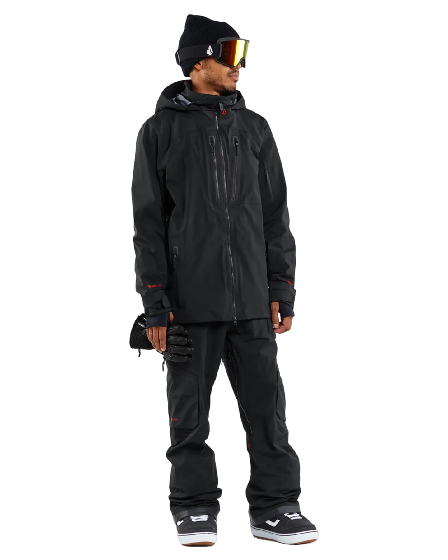 Volcom Guch Stretch Gore Pant - Black | Shop Snow Pants & Suits at Trojan Wake Ski Snow & Snow Skiers Warehouse