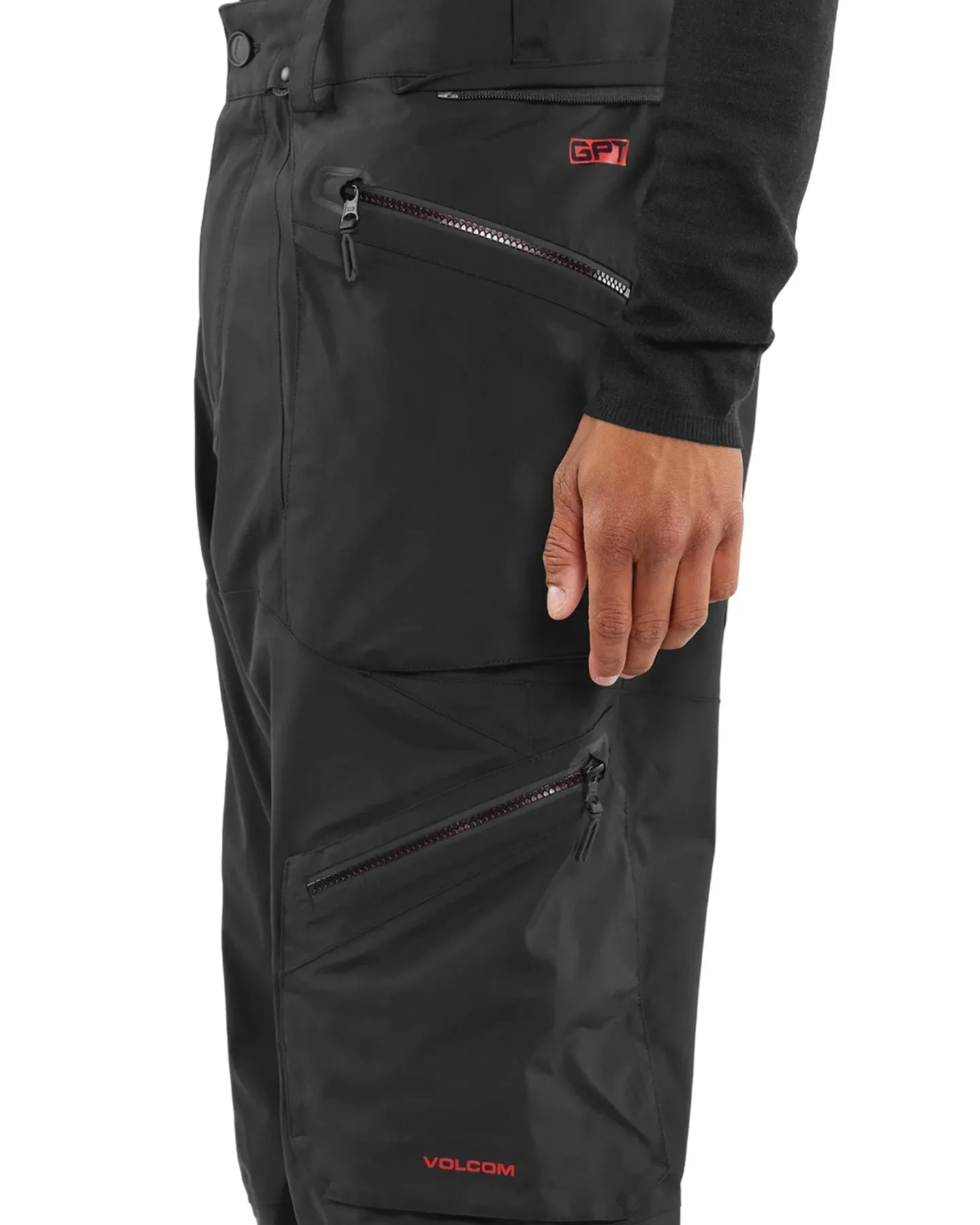 Volcom Guch Stretch Gore Pant - Black | Shop Snow Pants & Suits at Trojan Wake Ski Snow & Snow Skiers Warehouse