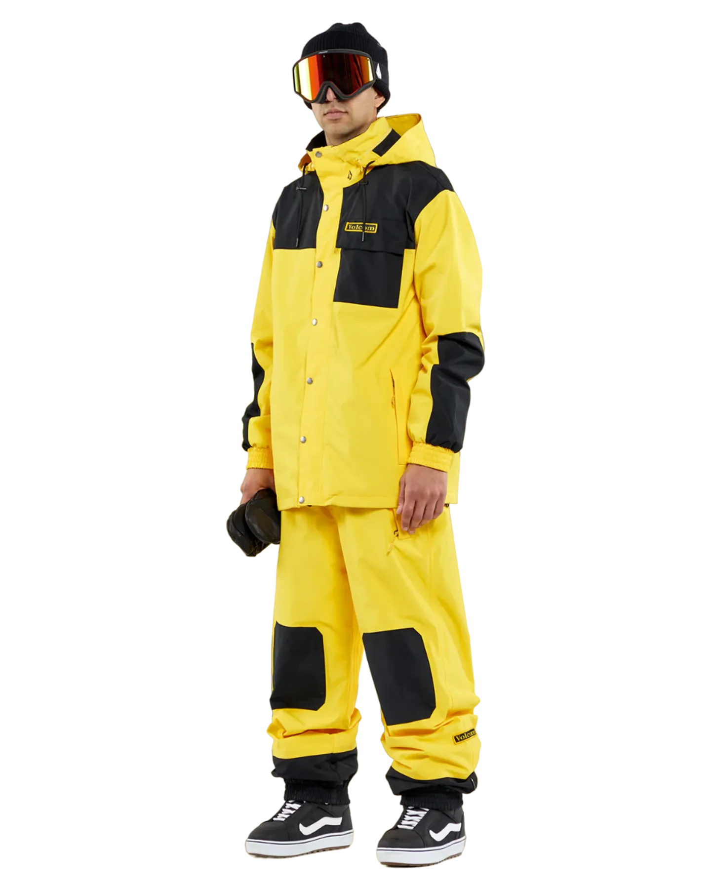 Volcom Longo Gore-Tex Pant - Bright Yellow | Shop Snow Pants & Suits at Trojan Wake Ski Snow & Snow Skiers Warehouse