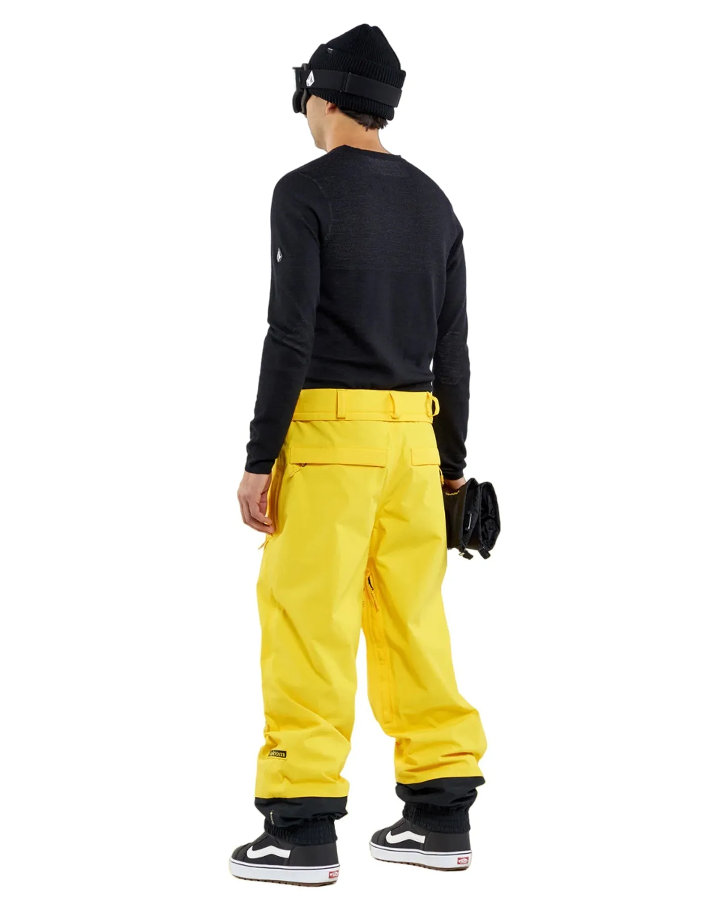 Volcom Longo Gore-Tex Pant - Bright Yellow | Shop Snow Pants & Suits at Trojan Wake Ski Snow & Snow Skiers Warehouse