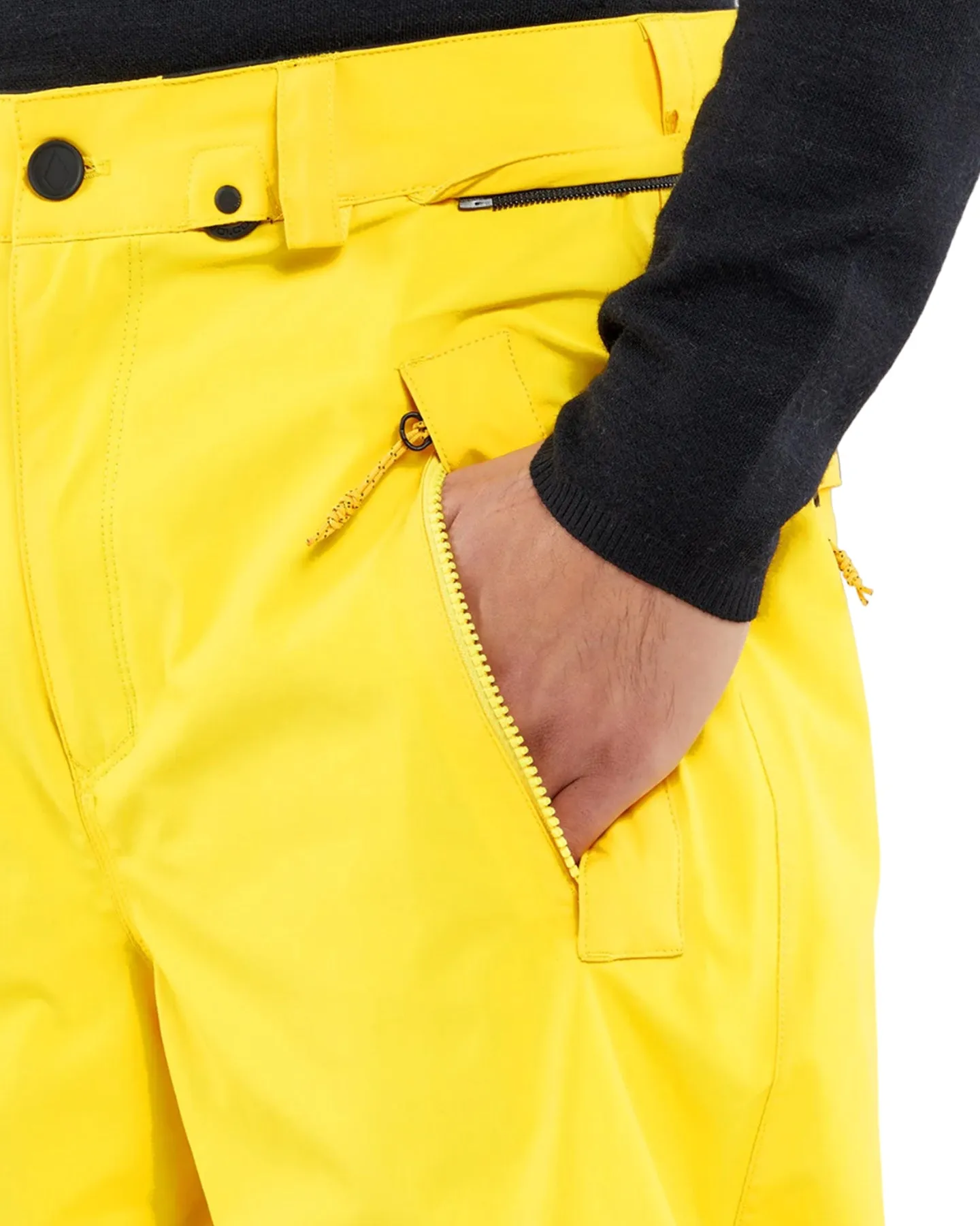 Volcom Longo Gore-Tex Pant - Bright Yellow | Shop Snow Pants & Suits at Trojan Wake Ski Snow & Snow Skiers Warehouse